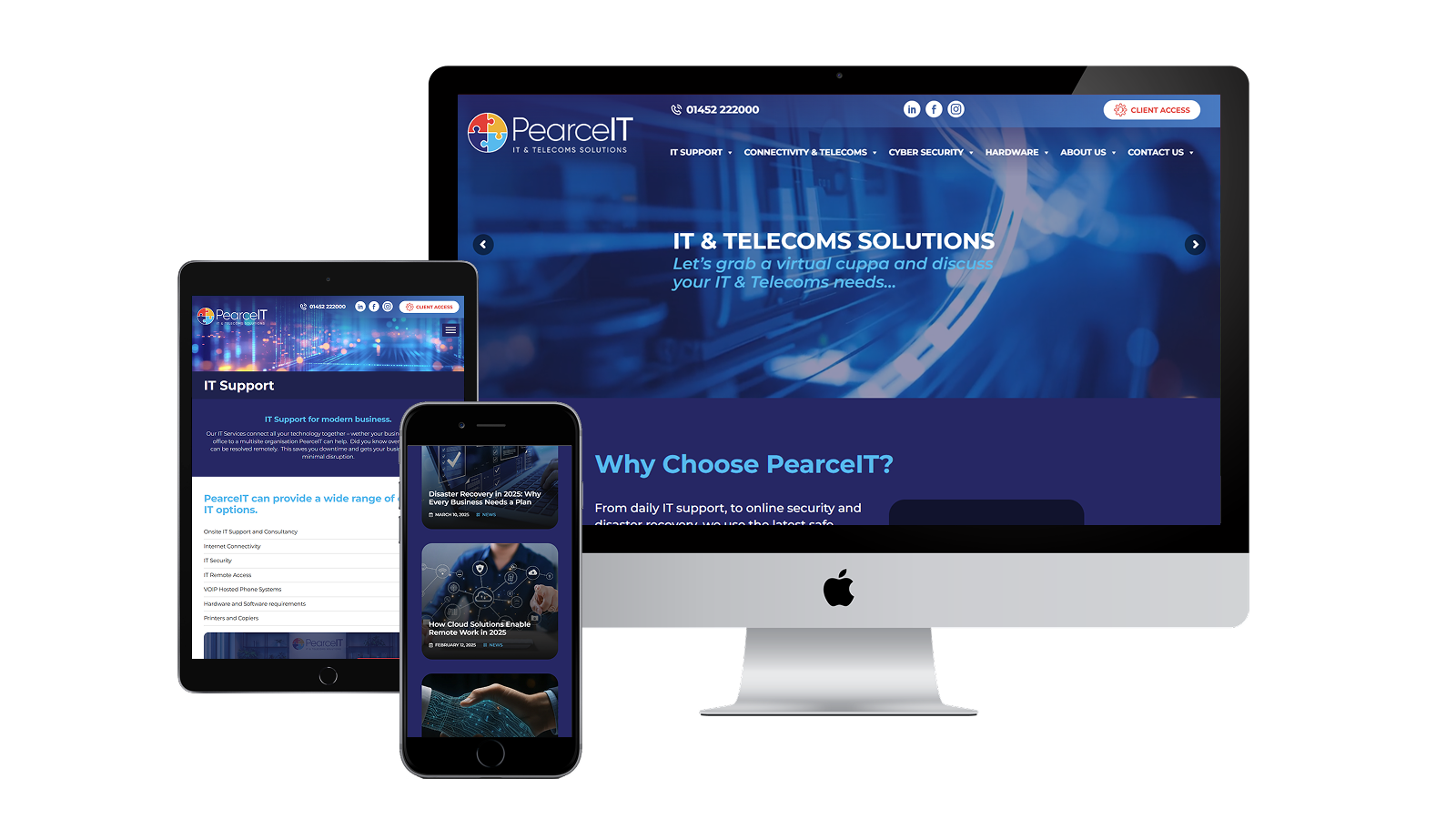 pearce it website