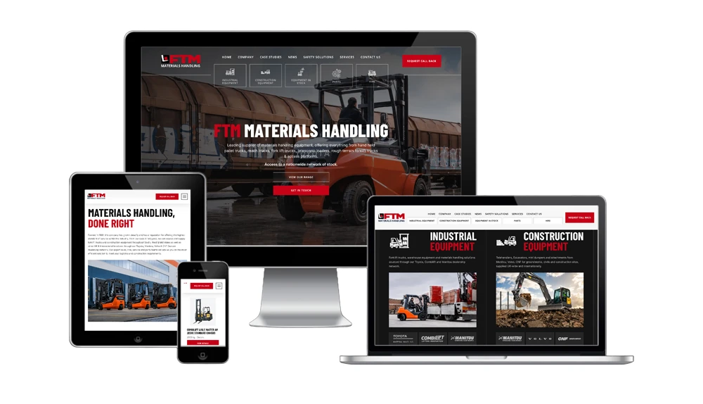 FTM Materials Handling website